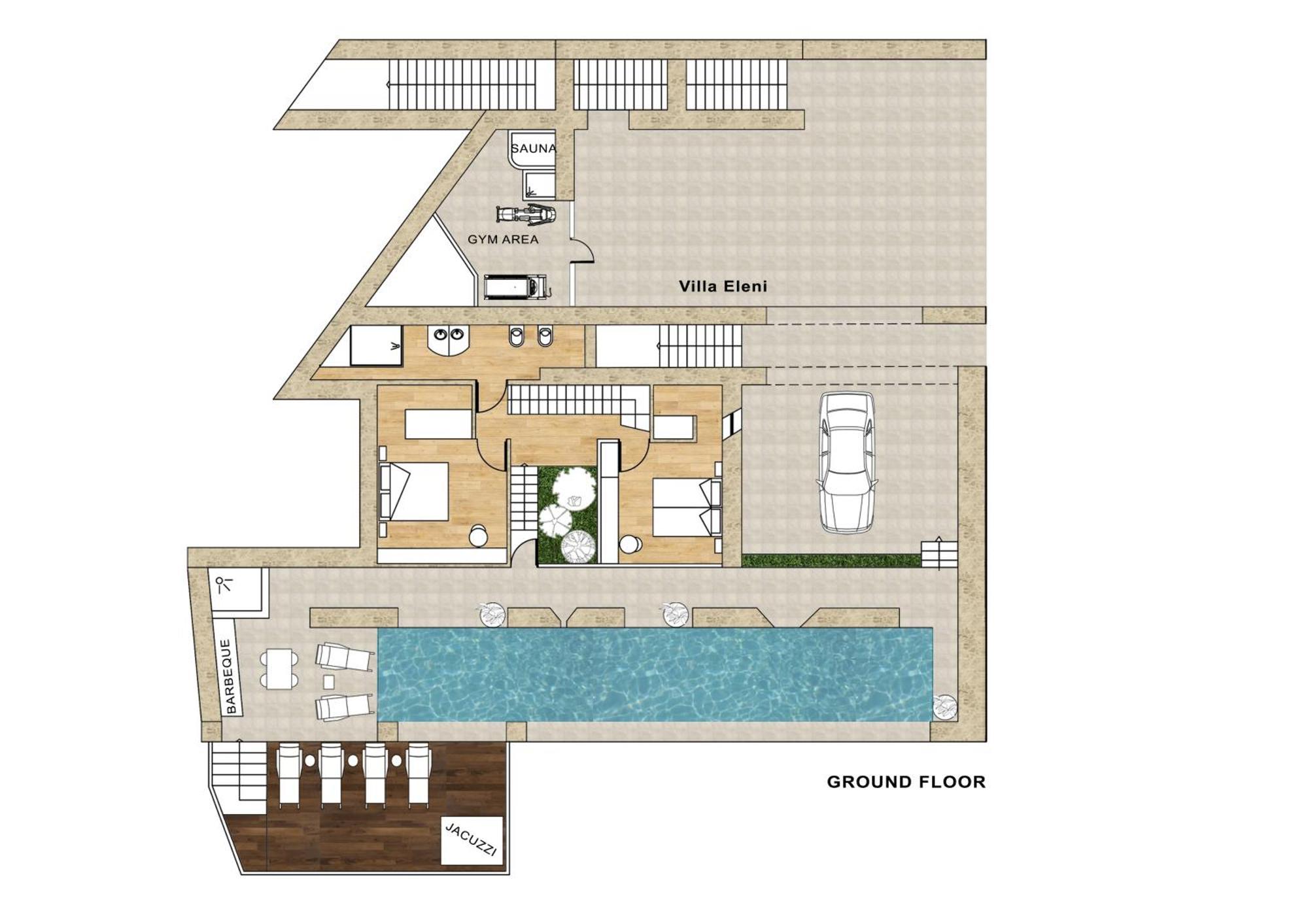 Beachfront Ravdoucha Epavlis Eleni Villa - Pool, Hot Tub, Gym, Sauna, Private Parking, Wifi Χανιά Εξωτερικό φωτογραφία