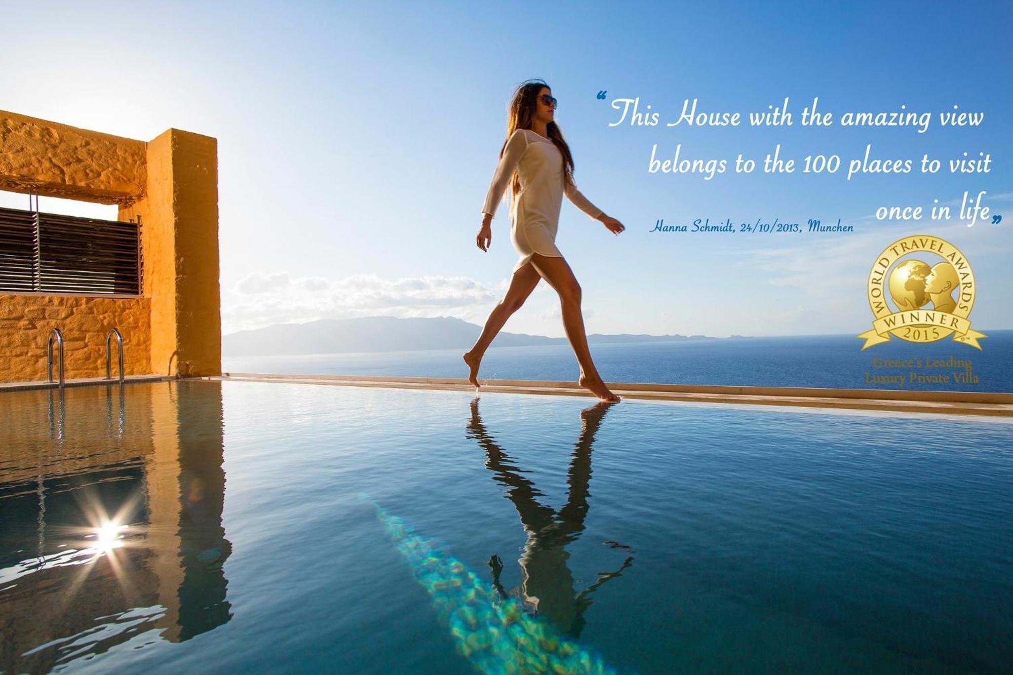 Beachfront Ravdoucha Epavlis Eleni Villa - Pool, Hot Tub, Gym, Sauna, Private Parking, Wifi Χανιά Εξωτερικό φωτογραφία