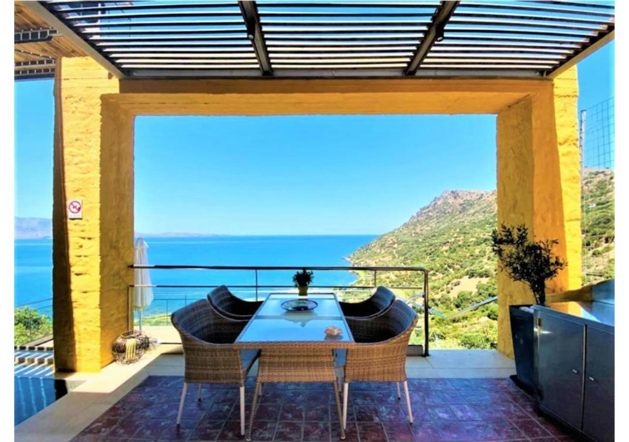 Beachfront Ravdoucha Epavlis Eleni Villa - Pool, Hot Tub, Gym, Sauna, Private Parking, Wifi Χανιά Εξωτερικό φωτογραφία